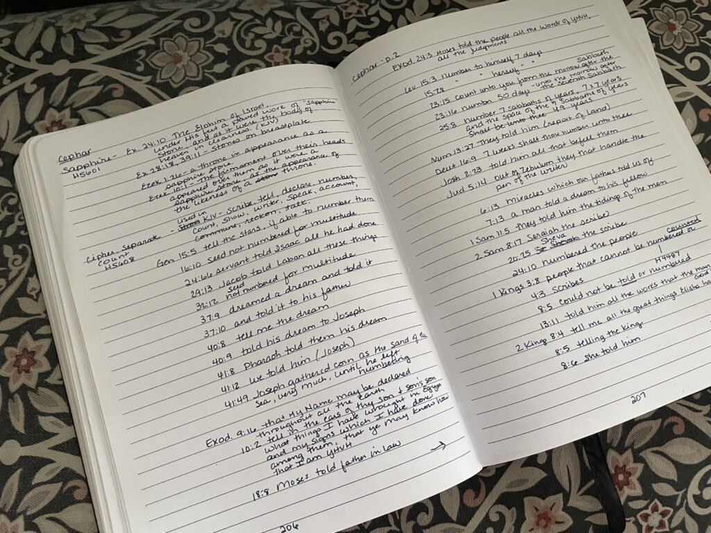 Bible study on cephar