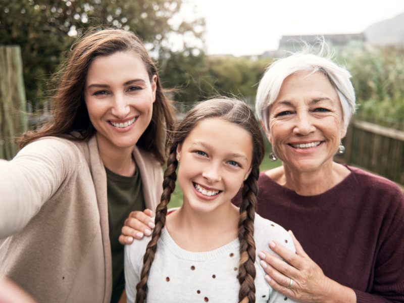 grandmother three generations