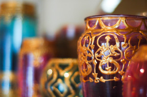 moroccan vase