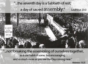 assembly on the sabbath